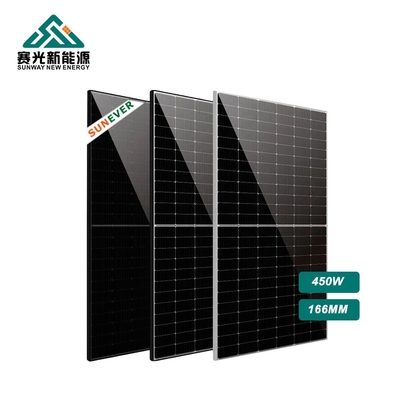 166mm painéis solares fotovoltaicos 440w 460w 450w com 35mm Trina Europa Armazém