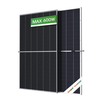 620Watt painéis solares fotovoltaicos Inmetro Certificado Meia Célula Perc 210mm para uso residencial