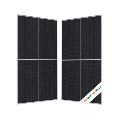 620Watt painéis solares fotovoltaicos Inmetro Certificado Meia Célula Perc 210mm para uso residencial