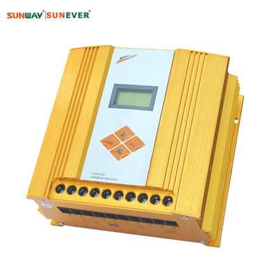 Controlador Solar e Eólico Híbrido 12v 24v 100w 200w Função de Carregamento Boost