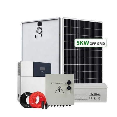 Sistemas de energia híbrida 220VAC/380VAC fora da rede com tecnologia de silício monocristalino