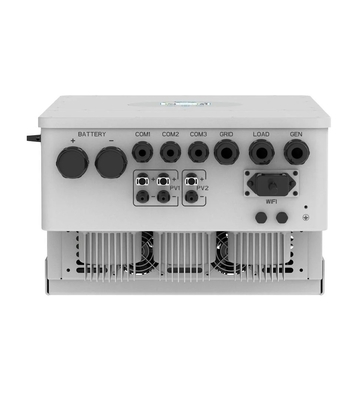 Inversor solar híbrido de onda senoidal pura 120a com tensão de entrada de 125-425V