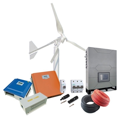 Sistema de energia eólica solar de 10kw 3 Fase para residência 10kw na rede para certificação CE