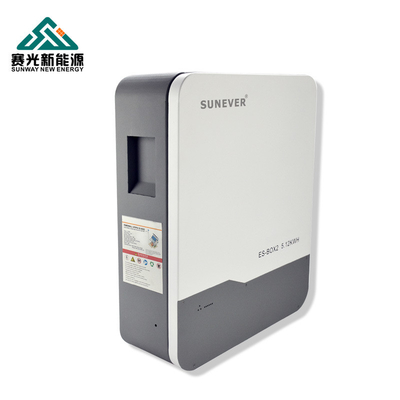 Bateria externa Sistema de armazenamento de energia solar de alta capacidade 51.2V 100ah para uso doméstico