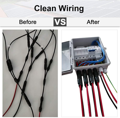 4 Caixas de Combinadores Impermeáveis a Cordas para Sistema Solar