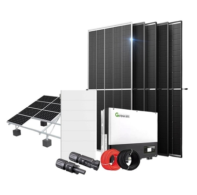 Sistema fotovoltaico híbrido de 8000w off-grid Sistema solar híbrido de 5kw