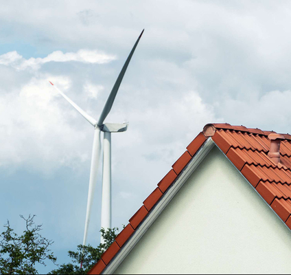 1KW/2KW/3KW Sistema de energia eólica de gerador de turbina doméstica com controlador híbrido solar eólico