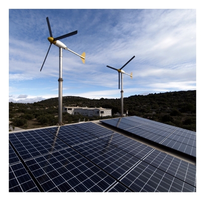 Sistema de energia eólica de 3kw 5kw 10kw com bateria Lifepo4