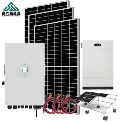 48Vdc / 51.2Vdc Tensão de saída 100kw Sistema de energia solar para instalações residenciais