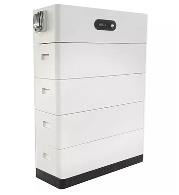 Tipo de sistema Bateria de íons de lítio empilhável de 5kwh para 51.2v Power Wall Capacidade de 10kw