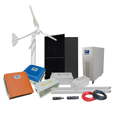 Sistema de geração de energia eólica 3kw 5kw 10kw off grid personalizado com frequência de saída de 50HZ
