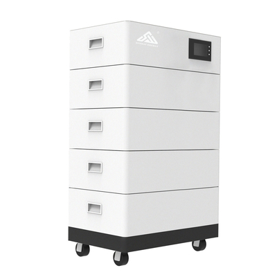 5kwh 10kwh 15kwh 20kwh Bateria empilhável Lifepo4 Bateria de lítio para armazenamento de energia doméstica