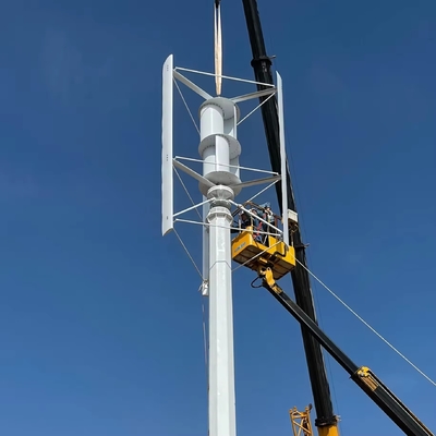Home 10Kw Off Grid Wind Solar Hybrid Power System com potência nominal de 10Kw