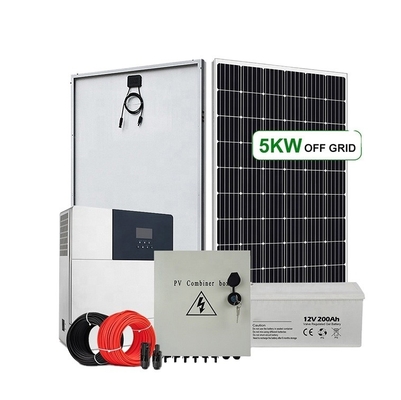 LiFePO4 MPPT 15kw Off Grid Solar System para residências com certificação CE RoHS