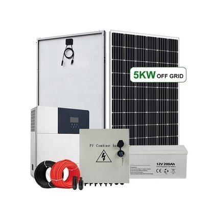 Sistema solar residencial fora da rede potente para armazenamento de energia