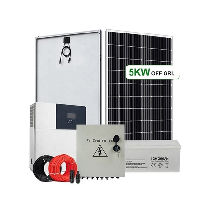 5-10 kWh Faixa de potência de saída 48V 300Ah 400Ah Capacidade da bateria Off Grid Sistema de painéis solares