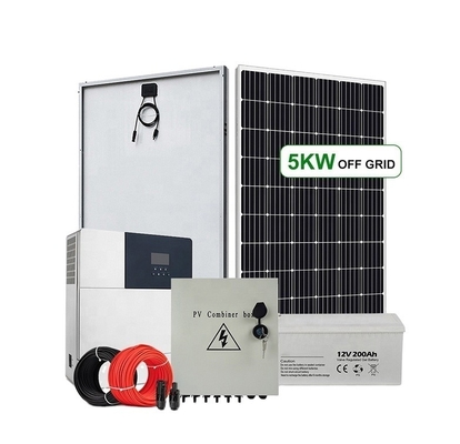 Rack Montado sistema de baterias solares de 48 V fora da rede sistema de energia solar híbrida