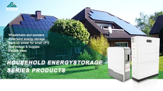 Bateria de armazenamento solar tudo em um com porta de comunicação CAN montada