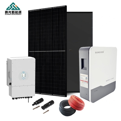 LiFePO4 Bateria Sistema de Energia Solar Híbrida 3 Fase 5kw 8kw 10kw 48v
