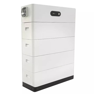 Bateria de armazenamento solar empilhável de 5KW recarregável de lítio CAN RS485