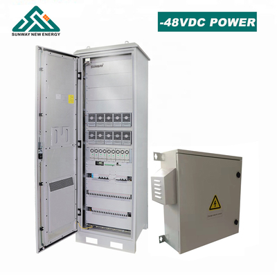 Sistema híbrido de energia solar de 48VDC para estação base de telecomunicações de 8 kW