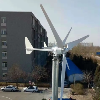 50HZ 48V Sistema de Energia Eólica 3 Fases AC Ímã Permanente Com Fibra de Vidro Reforçada