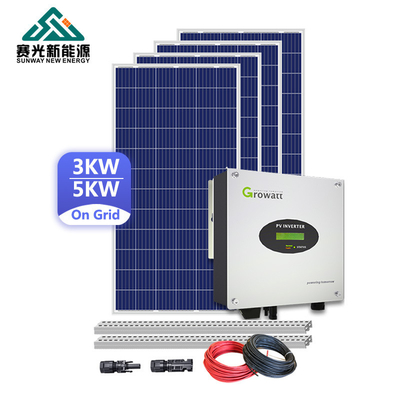 40kw 127V Sistema de alimentação por rede Controlador de carga solar por rede para montagem no solo