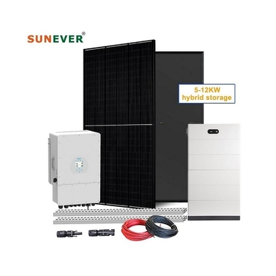 Sistema híbrido de armazenamento de energia solar de tipo controlador MPPT com serviço de instalação gratuita