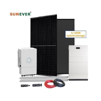 Sistema de energia de silício monocristalino Instalação conveniente
