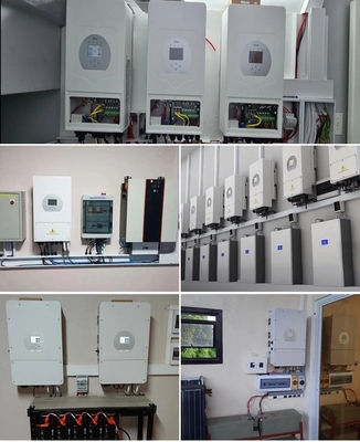 Sistema de energia solar de 5KW 10kw Para 220v/380v Voltagem de saída 24h Tempo de trabalho