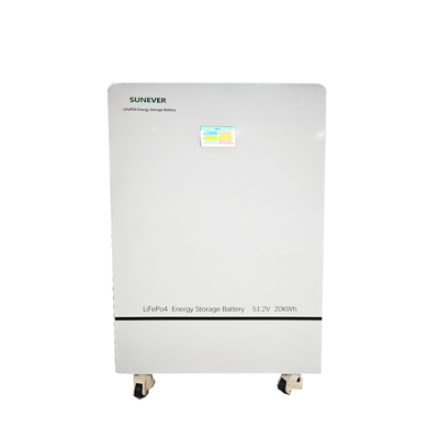 10.24 kWh-30 kwh Bateria de armazenamento solar de iões de lítio Faixa de potência de saída para ligação à rede