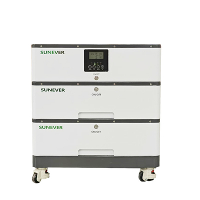 Alta capacidade 5100Wh Off Grid Power Storage Bateria de casa com painel solar
