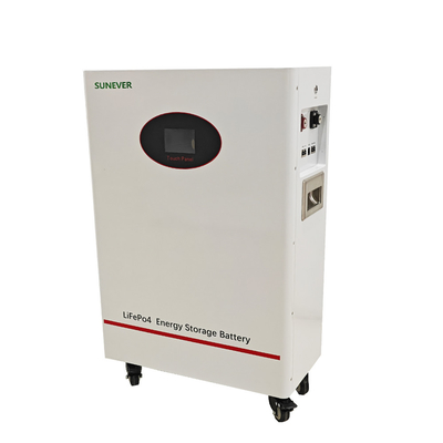 Alta capacidade 5100Wh Off Grid Power Storage Bateria de casa com painel solar