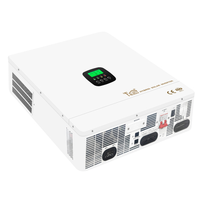 Inversor solar poderoso com interface de usuário LCD de resfriamento de ar inteligente e inversor de ondas de purésina