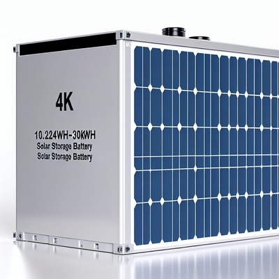Fonte de energia do painel solar 10,24 kWh-30 kWh Bateria de armazenamento solar para soluções de energia sustentável