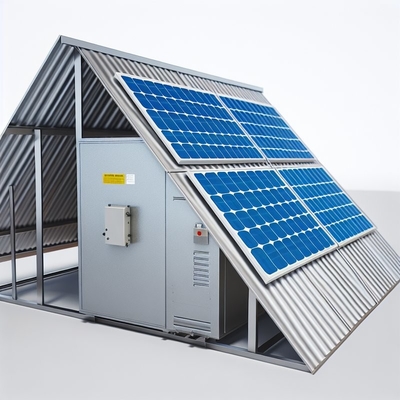 Guia de instalação STD de telhado inclinado Sistema solar de energia renovável com suporte técnico completo