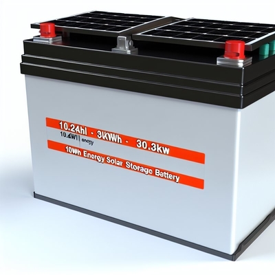 10Bateria de armazenamento solar de energia de.24 kWh-30 kWh para fonte de energia de painéis solares e faixa de potência de saída de 10-20 kWh