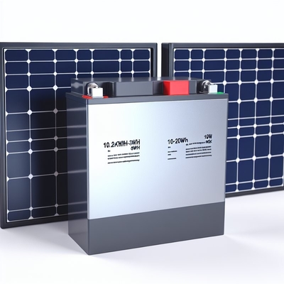 10Bateria de armazenamento solar de energia de.24 kWh-30 kWh para fonte de energia de painéis solares e faixa de potência de saída de 10-20 kWh