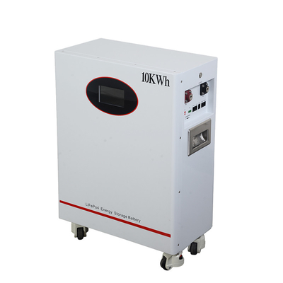 Bateria de armazenamento doméstico bateria de ferro de lítio de 10KWH com 5 anos de garantia