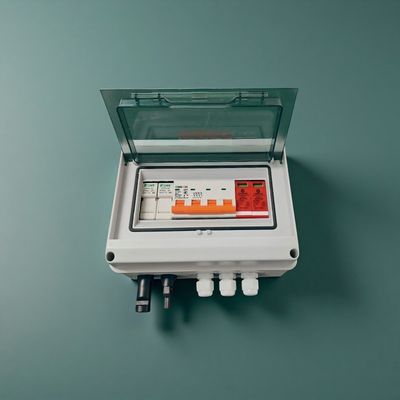 Caixa combinadora fotovoltaica de 2 cordas