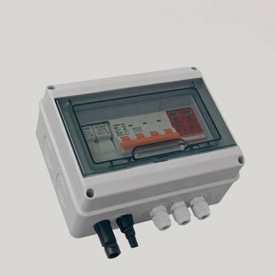 Caixa combinadora fotovoltaica de 2 cordas