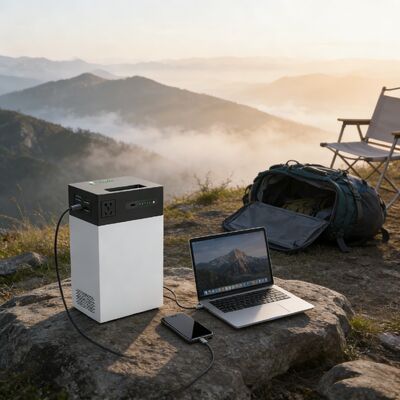 Sistema de Energia Solar de Tensão Global 500W 1004.8Wh ESS Portátil