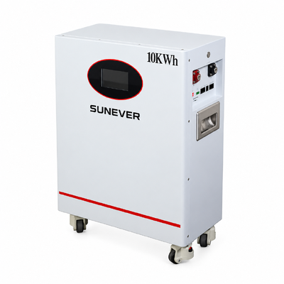 Bateria Solar de Lítio UNEVER 10kWh 51.2V 200Ah para Armazenamento de Energia Doméstica e Energia de Backup Off-Grid