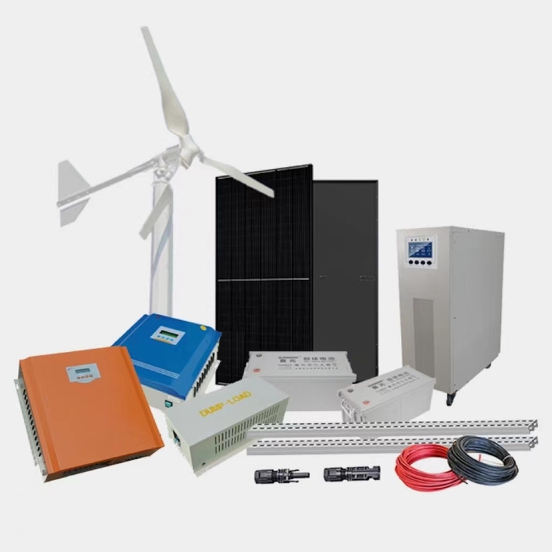 Gerador de energia eólica sem rede de 10 kW Sistema híbrido de geração de energia eólica para áreas remotas