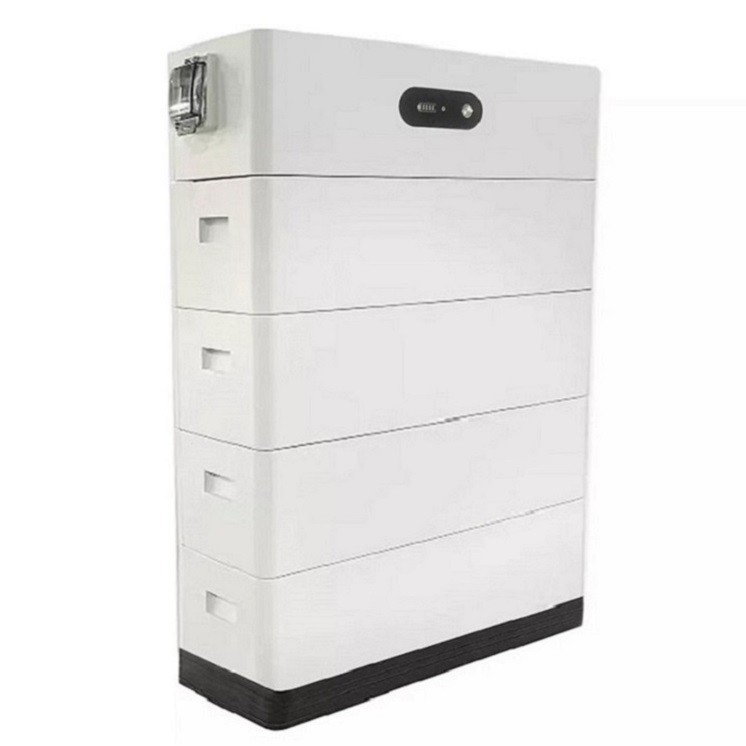 Baterias modulares LiFePO4 empilháveis de alta capacidade de 48v 100ah 200ah para parede de energia solar