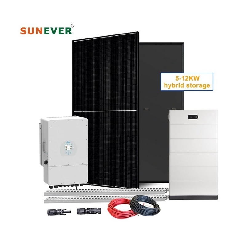 Modo de rede Sistema de energia solar doméstica para fácil instalação e serviço de instalação gratuito