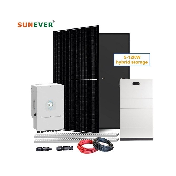 Sistema de energia solar doméstica de 10 kW com modo off-grid e tensão nominal 48Vdc/51.2Vdc