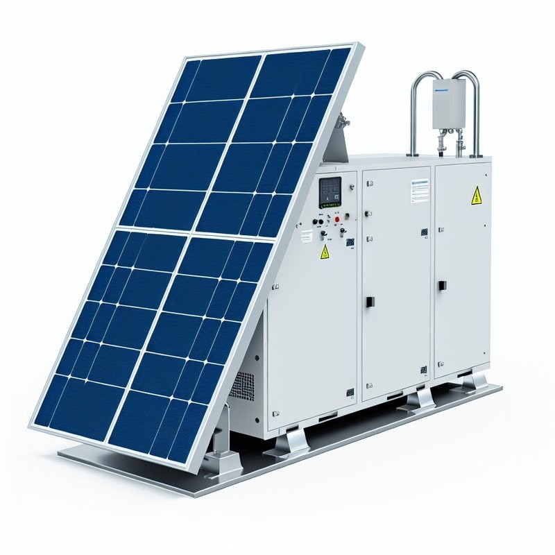 Proteção contra sobrecarga do sistema de geração de energia solar e gama de potência de saída de 10-20 KWh para energia ecológica