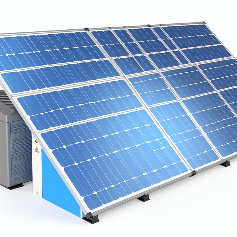 Guia de instalação STD de telhado inclinado Sistema solar de energia renovável com suporte técnico completo