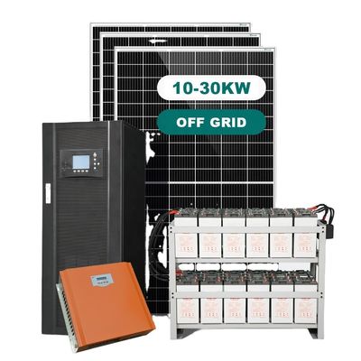 Sistema de bateria solar independente de 15 kW para aplicações domésticas e comerciais